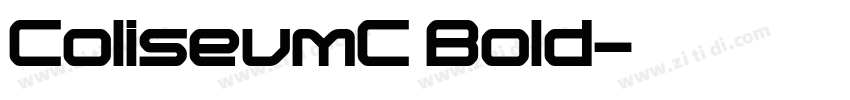 ColiseumC Bold字体转换